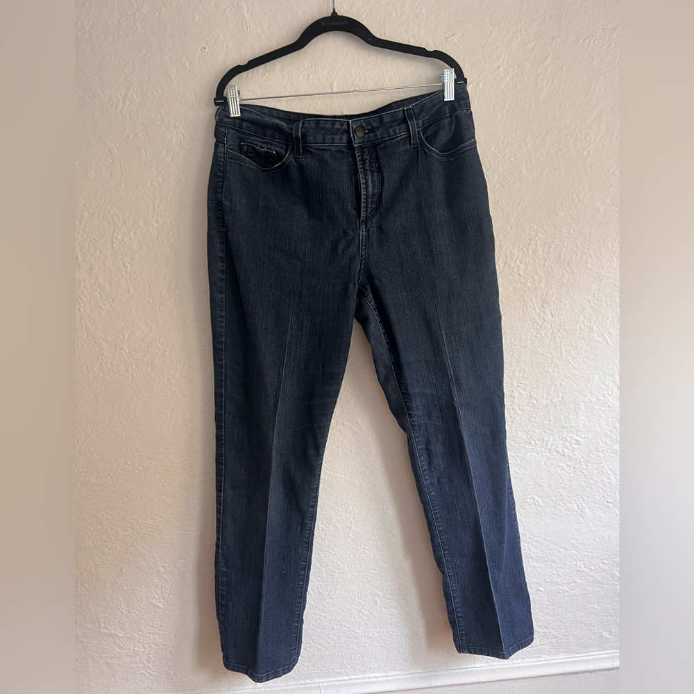 NYDJ Women's Skinny Jeans in Dark Wash Blue